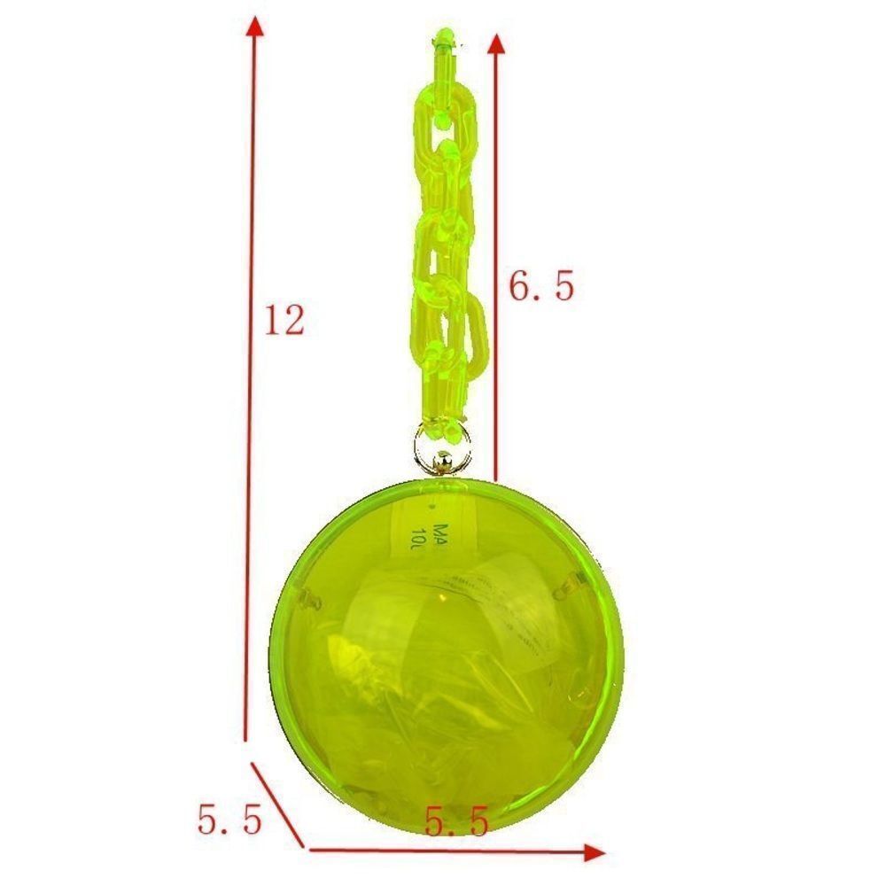 Round Acrylic Jelly Bag - Picture 3 of 4